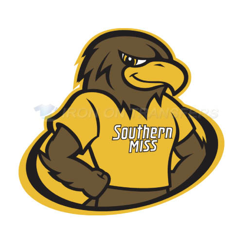 Southern Miss Golden Eagles Logo T-shirts Iron On Transfers N630 - Click Image to Close